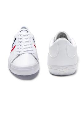 Zapatillas Lacoste Lerond TRI1 Blanco para Hombre