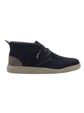 Zapatos Heydude Suede Azul Marino para Hombre