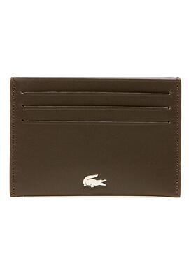 Cartera Lacoste Marron Para Hombre