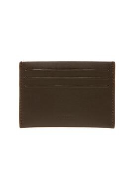 Cartera Lacoste Marron Para Hombre