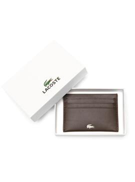 Cartera Lacoste Marron Para Hombre