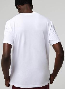 Camiseta Pijama Lacoste TH9910 Blanco Para Hombre