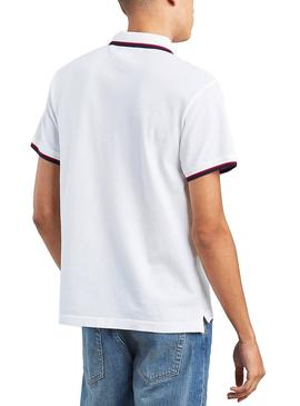 Polo Levis Modern Blanco Hombre