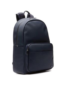Mochila Lacoste Petit Piqué Marino para Hombre