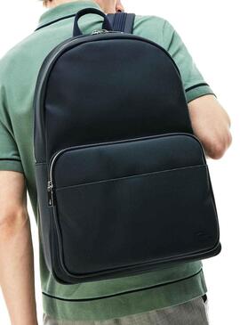 Mochila Lacoste Petit Piqué Marino para Hombre