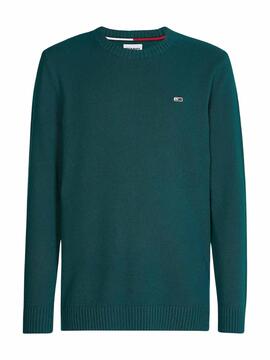 Jersey Tommy Jeans Essential Verde para Hombre