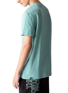 Camiseta The North Face Fine Turquesa para Hombre