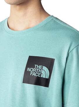 Camiseta The North Face Fine Turquesa para Hombre