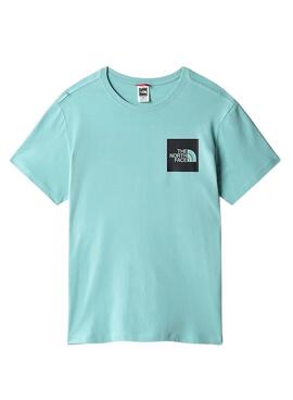 Camiseta The North Face Fine Turquesa para Hombre