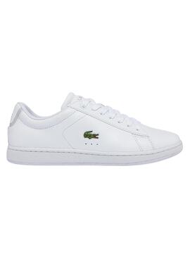 Zapatillas Lacoste Carnaby Evo para Mujer Blancas