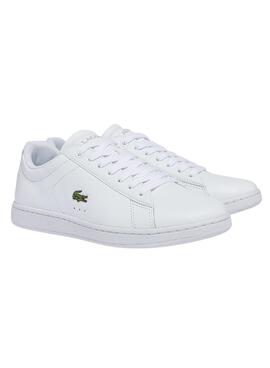 Zapatillas Lacoste Carnaby Evo para Mujer Blancas