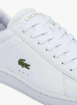 Zapatillas Lacoste Carnaby Evo para Mujer Blancas