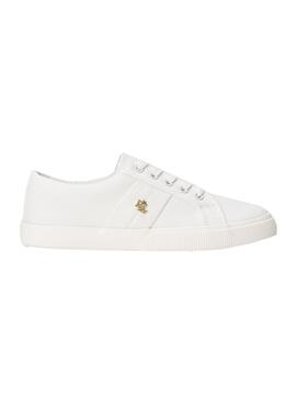 Zapatillas Polo Ralph Lauren Janson Blanco Mujer
