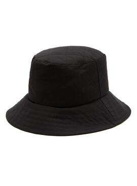 Gorro Lacoste Bucket Basic para Mujer Negro