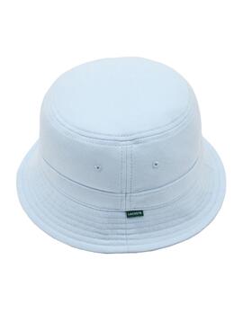 Gorro Lacoste Bucket para Hombre Azul Claro