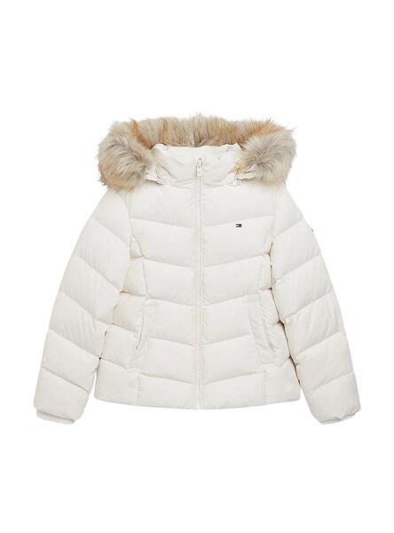 Chamarra blanca tommy 2025 hilfiger