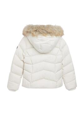 Chaqueta Tommy Hilfiger Essential para Niña Blanca