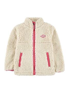 Chaqueta Levis Forro Polar para Niña Beige