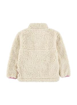 Chaqueta Levis Forro Polar para Niña Beige