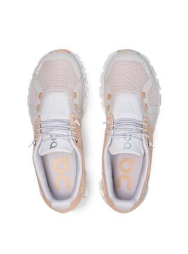 Zapatillas On Running Cloud 5 Fuse Savannah Mujer