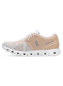 Zapatillas On Running Cloud 5 Fuse Savannah Mujer