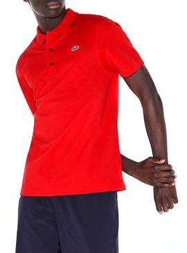 Polo Lacoste Sport L1230 Rojo