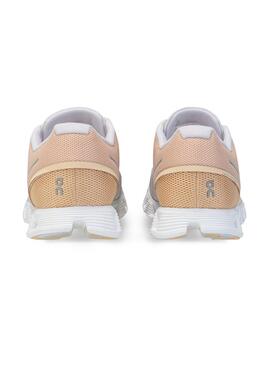 Zapatillas On Running Cloud 5 Fuse Savannah Mujer