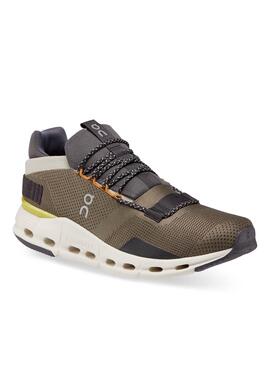 Zapatillas On Running Cloudnova Hombre Ivy Eclipse