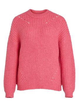 Jersey Vila Visuba Calado para Mujer Rosa