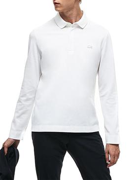 Polo Lacoste Paris Blanco