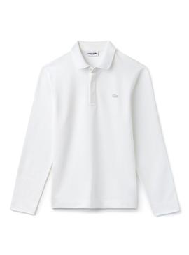 Polo Lacoste Paris Blanco