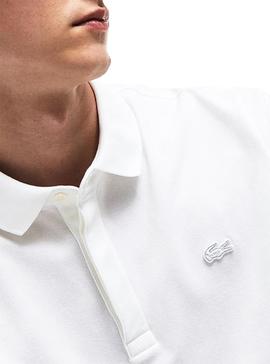 Polo Lacoste Paris Blanco