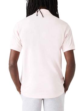 Polo Lacoste L1212 para Hombre Rosa Claro