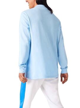 Polo Lacoste Classic Fit para Hombre Azul