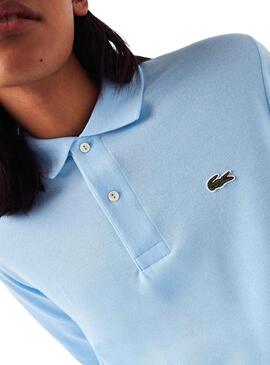 Polo Lacoste Classic Fit para Hombre Azul