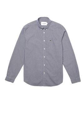 Camisa Lacoste Estampado Cuadros para Hombre 