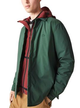 Chaqueta Lacoste Sobrecamisa para Hombre Verde