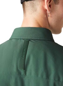 Chaqueta Lacoste Sobrecamisa para Hombre Verde