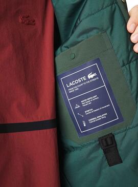 Chaqueta Lacoste Sobrecamisa para Hombre Verde