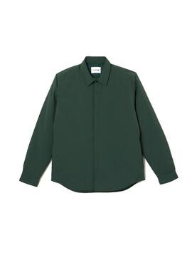 Chaqueta Lacoste Sobrecamisa para Hombre Verde