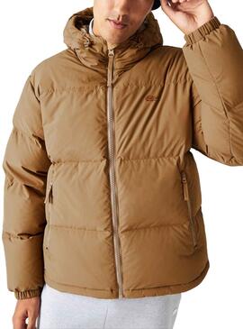 Chaqueta Lacoste Acolchada para Hombre Roja