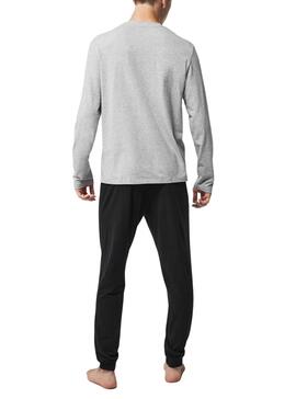 Pijama Lacoste Cocodrilo para Hombre Marino