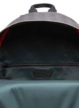 Mochila Lacoste Monogram para Hombre Negra