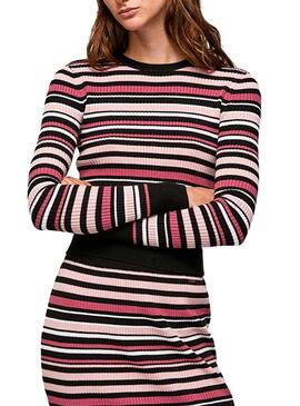 PEPE JEANS PL701881 BARBARA Jersey Manga larga Mujer Multicolor