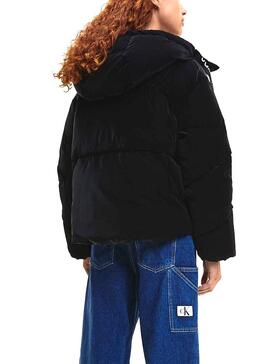 Chaqueta Calvin Klein Corta para Mujer Negra