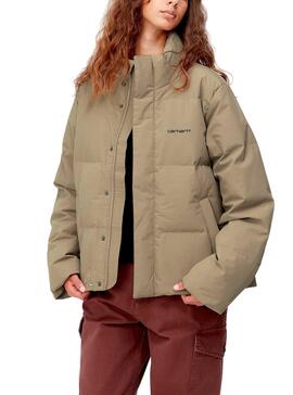 Chaqueta Carhartt Acolchada para Mujer Marrón 