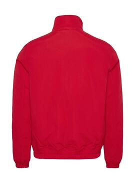 Chaqueta Tommy Jeans Essential Padded Hombre Roja
