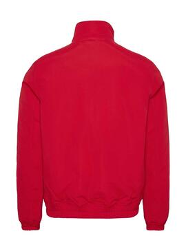 Chaqueta Tommy Jeans Essential Padded Hombre Roja