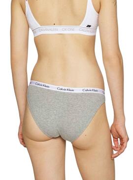 Pack 3 Braguitas Calvin Klein Mujer Multicolor