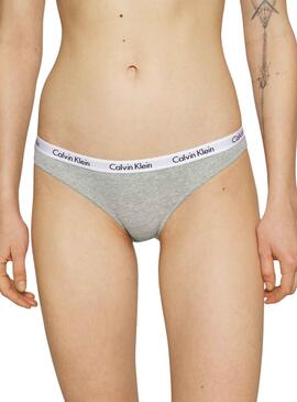 Pack 3 Braguitas Calvin Klein Mujer Multicolor